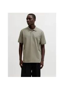 Jack & Jones Poloshirt JACK & JONES "JJEAUSTIN POLO SS NOOS", Herren, Gr. XL, vetiver detail:classic, Jersey, Obermaterial: 58% Polyester, 40% Baumwolle, 2% Elasthan, unifarben, regular fit normal, ohne Ausschnitt, gerader Abschluss, Shirts, Materialmix, regular fit