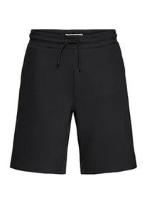 Sweatshorts Blend "Sweatshorts BHCASPER", Herren, Gr. M, N-Gr, schwarz, Obermaterial: 60% Baumwolle CO. 40% Polyester PES., Hosen Sweatshorts