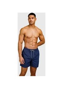 Badeshorts Brunotti "HESTER MEN SWIM SHORTS", Herren, Gr. S, N-Gr, indigo blau, Obermaterial: 100% Polyester. Futter: 100% Polyester, Badehosen Badeshorts, mit Taschen, sportliche Schnittform, schnelltrocknendes Material