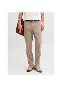 Jack & Jones Chinohose JACK & JONES "JPSTOLLIE VANCE CHINO NOOS", Herren, Gr. 29, L&auml;nge 30, lemon pepper, Web, Obermaterial: 97% Baumwolle, 3% Elasthan, unifarben, Hosen Chinohose