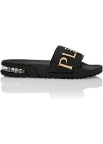 Strandschuh Plein Sport "Badeschuhe", Damen, Gr. 46, Normalschaft, schwarz (0202, schwarz, schwarz), Schuhe Strandschuh