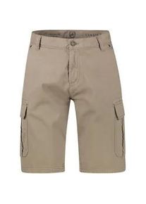Cargoshorts Lerros "Cargo Bermuda aus robuster Baumwolle", Herren, Gr. 30, medium kitt, 100% Baumwolle, Hosen