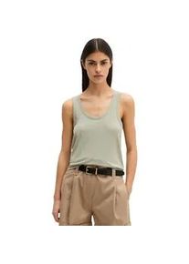 Marc O'Polo T-Shirt MARC O'POLO "aus weichem Single Jersey", Damen, Gr. M, fresh sage, Obermaterial: 65% Lyocell, 35% Baumwolle, unifarben, slim fit, Rundhals, Shirts T-Shirt