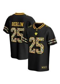 Footballtrikot Fanatics "Fanatics Trikot NFL German Game Berlin BVG", Herren, Gr. XXL, schwarz, 100% Polyester, Trikots