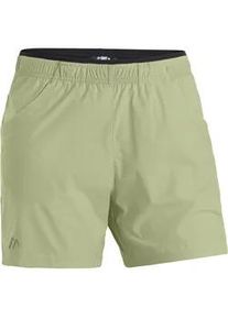 Outdoorhose Maier Sports "Fort Shorts W", Herren, Gr. 44, Normalgr&ouml;&szlig;en, apfelgr&uuml;n, 100% Polyester, Hosen Outdoorhose, kurze Hose Damen, luftige Wanderhose, leichte Outdoorhose, Reg Fit