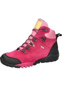 Waldl&auml;ufer Trekkingschuh WALDL&Auml;UFER "H-AMIATA", Damen, Gr. 6 (39), magenta, ros&eacute;, schwarz, Gummi, Textil, Veloursleder, Schuhe Trekkingschuh, Outdoorschuh, Wanderschuh, Schn&uuml;rboots, Schuhweite H (= sehr weit)