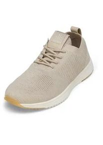 Marc O'Polo Sneaker MARC O'POLO "aus recyceltem Polyester", Herren, Gr. 45, sand melange, Obermaterial: 100% Polyester, unifarben, Schuhe Sneaker