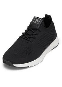 Marc O'Polo Sneaker MARC O'POLO "aus recyceltem Polyester", Herren, Gr. 48, schwarz, Obermaterial: 100% Polyester, unifarben, Schuhe Sneaker