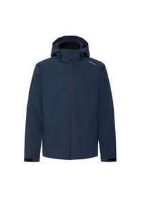 Softshelljacke North Bend "Softshelljacke NBBergwala W-PRO 15000", Herren, Gr. M, blau (navy blazer), Obermaterial: 90% Polyester PES. 10% Elasthan EL., Jacken Softshelljacke