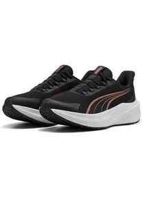 Laufschuh Puma "DASHER LITE SLIPTECH", Damen, Gr. 37,5, Puma schwarz, rose gold, Puma wei&szlig;, Textil, Schuhe Laufschuh, mit leicht profilierter Gummilaufsohle, mit Schlupfeinstieg