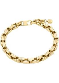 Armband Fossil "Schmuck Geschenk Edelstahl RAQUEL", gelbgoldfarben, Armb&auml;nder, Damen, 19cm, Edelstahl, Armband