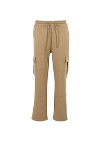 Jogginghose DEF "DEF Herren DEF Active Sweatpants", Herren, Gr. XXL, US-Gr&ouml;&szlig;en, beige, 80% Baumwolle, 20% Polyester, unifarben, relaxed fit, Hosen Jogginghose