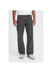 Loose-fit-Jeans Blend "BHFLAKE LOOSE NOOS", Herren, Gr. 36, L&auml;nge 32, grau (denim grau), Denim/Jeans, Obermaterial: 100% Baumwolle, unifarben, loose fit kn&ouml;chellang, Jeans