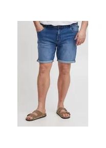 Jeansshorts Blend "BHJoel Big & Tall", Herren, Gr. 5XL, US-Gr&ouml;&szlig;en, blau (light blau denim), Web, 98% Baumwolle, 2% Elasthan, unifarben, regular fit kurz, Jeans Jeansshorts, Stilvolle 5-Pocket-Jeansshorts in gro&szlig;en Gr&ouml;&szlig;en