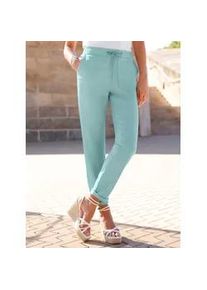 Schlupfjeans Inspirationen, Damen, Gr. 23, Kurzgr&ouml;&szlig;en, mint, 98% Baumwolle, 2% Elasthan, unifarben, lang, Jeans Schlupfjeans