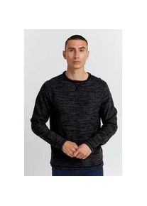 Strickpullover Blend "PHPullover", Herren, Gr. XL, schwarz, Feinstrick, 100% Baumwolle, regular fit normal, Rundhals, eingesetzt, Pullover Strickpullover, Stilvoller Feinstrick-Pullover mit Rundhalsausschnitt