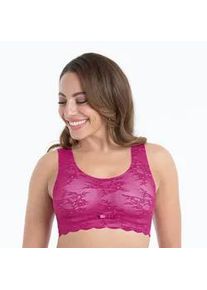 Bralette Anita SINCE 1886 "Essential Lace", Damen, Gr. XS, N-Gr, candy pink, Stoff, Obermaterial: 61% Polyamid, 39% Elasthan, Basic, bequem, BHs Bralette, herausnehmbare Schale, mit Spitze, feminin, atmungsaktiv