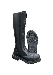 Stiefel BRANDIT "Brandit Accessoires 20 Eyes Phantom Boots", Herren, Gr. 38, schwarz, unifarben, Schuhe Stiefel