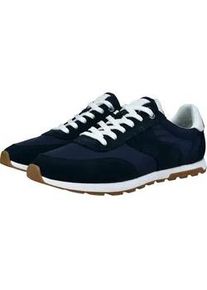 Sneaker Salamander, Herren, Gr. 38, dunkelblau, Leder, Schuhe Sneaker, Freizeitsneaker, Halbschuh, Schn&uuml;rschuh mit Wechselfu&szlig;bett