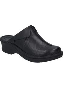 Clog Josef Seibel "Catalonia 48, schwarz", Damen, Gr. 44, schwarz, Obermaterial: 100% Rindsleder Leather cow., Schuhe Clog