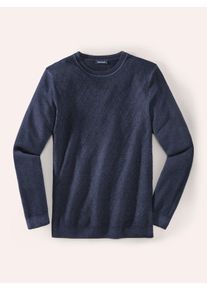 Walbusch Strukturpullover Merino Extrafein