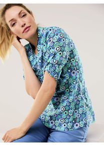 Walbusch Baumwoll Tunika Stehkragen