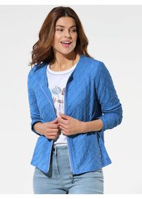 Walbusch Baumwolljacke Strukturmuster