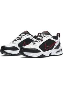 Sneaker Nike "Nike AIR MONARCH IV", Herren, Gr. 43, schwarz-wei&szlig; (wei&szlig;, schwarz), Leder, Synthetik, Textil, Schuhe Sneaker, Topseller
