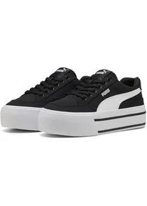 Sneaker Puma "Court Classic Vulc Platform Sneakers Damen", Damen, Gr. 40, schwarz, wei&szlig;, Obermaterial: Textil, Synthetik; Futter: Textil; Innensohle: Textil; Laufsohle: Gummi, Schuhe Sneaker