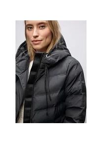 Steppjacke Street One, Damen, Gr. 44, obsidian blau, Web, Obermaterial: 100% Polyester. Futter: 100% Nylon. Wattierung: 70% Polyester (REPREVE), 30% Polyester, unifarben, normal kniefrei, Rundhals, Flachstrickb&uuml;ndchen, Jacken Steppjacke, Damenmantel mit Kapuze und geklebten N&auml;hten