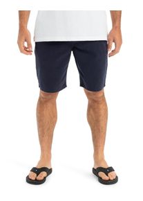 Chinoshorts Quiksilver "Everyday 20", Herren, Gr. 28(XS), blau (schwarz navy), Obermaterial: 100% Walkfrottier;, Hosen Chinoshorts