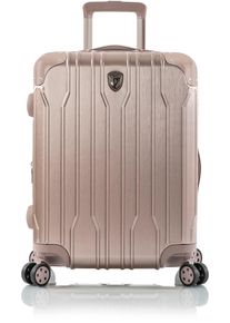 Hartschalen-Trolley Heys "Xtrak, in verschiedenen Farben und Gr&ouml;&szlig;en", Damen, Gr. B/H/T: 39cm x 53cm x 23cm 42 l, beige (atmosphere), Polycarbonat-Verbundwerkstoff, festlich, Koffer Hartschalen-Trolley, Heys Handgep&auml;ck-Koffer TSA Schloss Volumenerweiterung