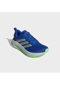Laufschuh adidas Performance "SUPERNOVA EASE 2 M", Herren, Gr. 44, blau, silber metallic, lime burst, Textil, Schuhe Laufschuh, f&uuml;r mehr Komfort