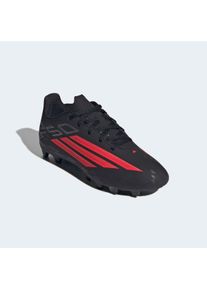 Fu&szlig;ballschuh adidas Performance "F50 CLUB FIRM GROUND / MULTI GROUND KIDS", Kinder, Gr. 33, core schwarz, lucid rot, core schwarz, Synthetik, Textil, Schuhe Fu&szlig;ballschuh, f&uuml;r viele verschiedene B&ouml;den geeignet, f&uuml;r Kinder & Jugendliche