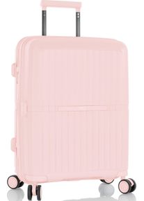 Hartschalen-Trolley Heys "AirLite, verschiedene Gr&ouml;&szlig;en und Farben", Damen, Gr. B/H/T: 41cm x 53cm x 22cm 47 l, rosa (blush), Polypropylen, Koffer Hartschalen-Trolley, Heys Hartschalen-Koffer TSA Schloss