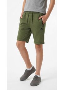 Sweatshorts name it "NKMVIMO SWE SHORTS BRU NOOS", Jungen, Gr. 122, N-Gr, gr&uuml;n (rifle gr&uuml;n), Sweatware, Obermaterial: 60% Baumwolle, 40% Polyester, unifarben, regular fit kurz, Hosen Sweatshorts, Baumwollmischung, Umschlagsaum, Rei&szlig;verschlusstaschen