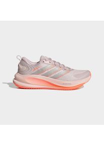 Laufschuh adidas Performance "SUPERNOVA EASE 2 W RUNNING", Damen, Gr. 43, ice lila, beam orange, dash grau, Textil, Schuhe Laufschuh, f&uuml;r mehr Komfort