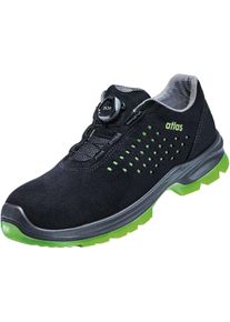 Sicherheitsschuh Atlas SCHUHE "SL 9205 XP Boa ESD" Gr. 49, schwarz (schwarz, gr&uuml;n), 49, Obermaterial: 100% Textilmaterial TEXMAT., Schuhe, Sicherheitsschuh