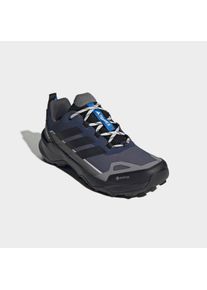 Wanderschuh adidas terrex "TERREX SKYCHASER AX5 GORE-TEX", Herren, Gr. 47, core schwarz, grau four, carbon, Synthetik, Textil, Schuhe Wanderschuh, wasserdicht dank Gore-Tex Membrane