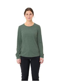 Longsleeve Vaude "WOMEN'S ESSENTIAL LS T-SHIRT", Damen, Gr. 36, agave, Obermaterial: 100% Polyester, normal, Rundhals, Shirts Longsleeve, sportliche Passform, lang&auml;rmlig, mit Rundhalsausschnitt