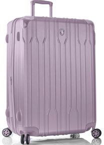 Hartschalen-Trolley Heys "Xtrak, in verschiedenen Farben und Gr&ouml;&szlig;en", Damen, Gr. B/H/T: 53cm x 76cm x 30cm 127 l, lila (lavender), Polycarbonat-Verbundwerkstoff, festlich, Koffer Hartschalen-Trolley, Heys Handgep&auml;ck-Koffer TSA Schloss Volumenerweiterung