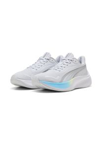 Laufschuh Puma "POUNCE LITE", Damen, Gr. 37, silber mist, vibrant blau, apple spritz, Textil, Schuhe Laufschuh, mit PROTREAD Gummilaufsohle, mit SOFTFOAM+ D&auml;mpfungstechnologie