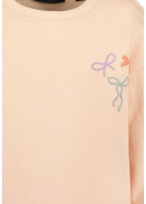 Sweatshirt Blue Seven, M&auml;dchen, Gr. 116, rosa, Sweatware, Obermaterial: 100% Baumwolle, bedruckt, unifarben, Basic normal, Rundhals, Rippb&uuml;ndchen, Sweatshirts Sweatshirt