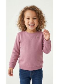 Sweatshirt name it "NMFVIMA LS SWEAT BRU NOOS", M&auml;dchen, Gr. 80, mauve orchid (blank), angeraute Sweatware, Obermaterial: 60% Baumwolle, 40% Polyester, meliert, unifarben, Basic normal, Rundhals, Rippb&uuml;ndchen, Sweatshirts Sweatshirt