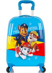 Kinderkoffer Heys "Paw Patrol, Blau", M&auml;dchen, Gr. B/H/T: 31cm x 46cm x 23cm 26 l, blau, Polycarbonat, mehrfarbig, festlich, Koffer Kinderkoffer, Heys Kindertrolley Handgep&auml;ck-Koffer