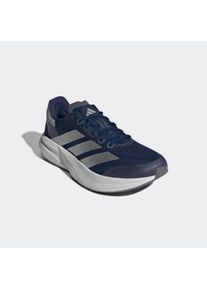 Laufschuh adidas Performance "DURAMO SPEED 2", Herren, Gr. 44, silber (dkblau, silvmt, halsil), Synthetik, Textil, Schuhe Laufschuh, sehr leicht