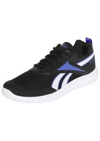 Laufschuh Reebok "RUSH RUNNER 5", Gr. 32, schwarz, digitalgleam, royallila, Synthetik, Textil, Schuhe Laufschuh, f&uuml;r Kinder & Jugendliche