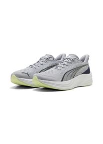 Laufschuh Puma "DARTER PRO 2", Gr. 39, vibrant silber, deep plum, apple spritz, Textil, Schuhe Laufschuh, mit ProFoam D&auml;mpfungstechnologie, leichtes Textil-Obermaterial