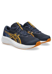 Laufschuh asics "PATRIOT 14 GS", Kinder, Gr. 36, midnight, yamabuki, Synthetik, Schuhe Laufschuh, f&uuml;r Kinder & Jugendliche