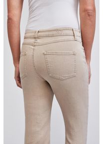 7/8-Jeans WONDERJEANS, Damen, Gr. 46, L&auml;nge 26, sand, Denim/Jeans, Obermaterial: 88% Baumwolle, 10% Polyester, 2% Elasthan, straight fit 7/8-L&auml;nge, Jeans 7/8-Jeans, Figurschmeichelnder WonderStretch